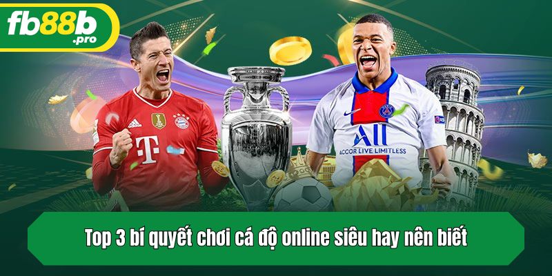 Top 3 bí quyết chơi cá độ online siêu hay nên biết
